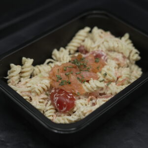 Pasta gerookte zalm