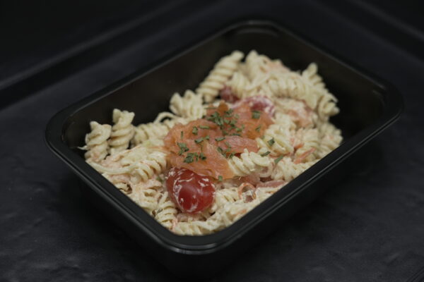 Pasta gerookte zalm
