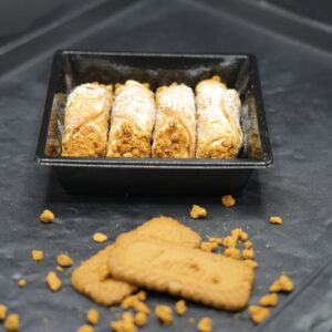 Mini cannoli speculoos